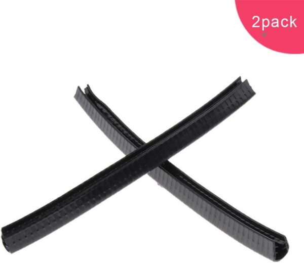 Skateboard Deck Guards Protector, Longboard Edge Protection,Deck Bumper Strip, Durable Shock Absorbing Rubber Cover with Grip Nose Guard and Tail Guard for Kids,Boys,Grils,Youths,Beginners - Image 2