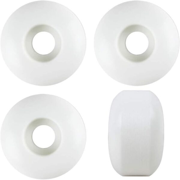 52mm Skateboard Wheels Hardness 95A Polyurethane Trick Skating Wheel Free 608 Bearings and Spacers Set of 4