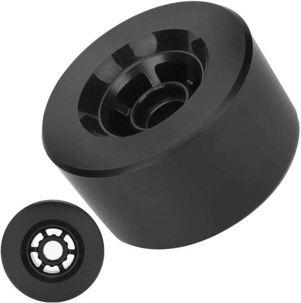 Skateboard Wheels, 90mm PU 80A Shockproof Skateboards Longboard Wheels Skate Board Wheels 52mm Horizontal Width for DIY Electric Scooters and Skateboards - Image 2