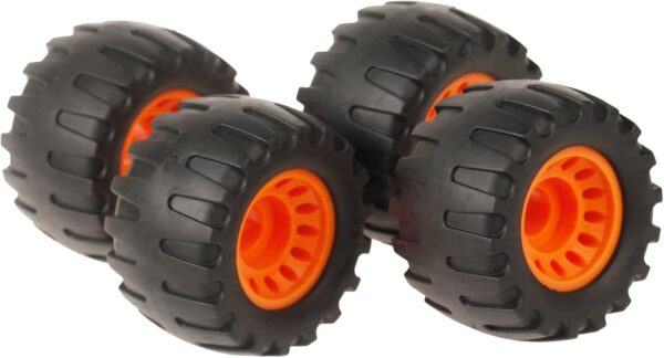 All Terrain Off Road Longboard Black Wide Skateboard Wheels - Set of 4,(76 * 45mm,75A), Amazon FBA (No Bearings) - Image 2
