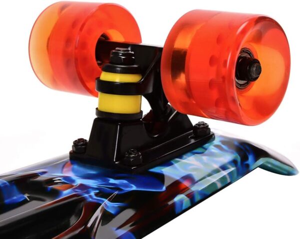 Skateboards 22 inch Complete Skateboard Deck Mini  for Kids Boys Girls Youths Beginners - Image 2
