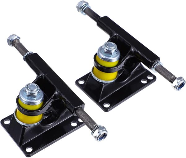 1 Pair 3.25 Inch Skateboard Trucks Accessory Bridge Strong Load-Bearing Impact Resistance Easy Install for Skateboard Brackets