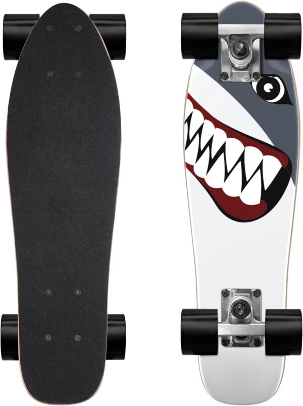 Skateboard Complete Skateboards 22 Inch Mini  Skateboards for Beginners Kids Boys and Girls