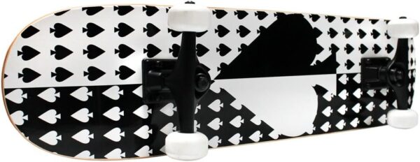 Complete Skateboard - Pro Style Quality - Maple 7-Ply Deck, Aluminum Trucks, Urethane Wheels, Precision Bearings - The Perfect Beginners First Board - Image 2