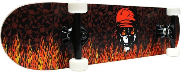Complete Skateboard - Pro Style Quality - Maple 7-Ply Deck, Aluminum Trucks, Urethane Wheels, Precision Bearings - The Perfect Beginners First Board - Image 2