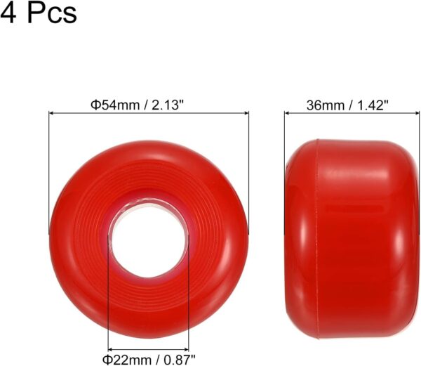 Skateboard Wheel, Street Wheels for Skateboards  Wheels Replacement 85A - Image 2