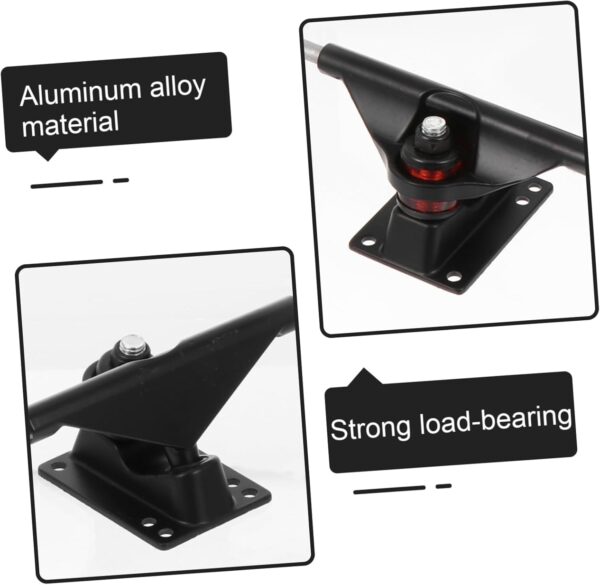Skateboard Holder Combination Skateboard Tool Block and Tackle Pulley System Wheels Bearing Sturdy - Image 2