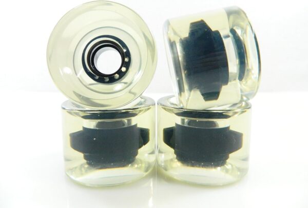 70mm Longboard Skateboard Wheels +  Bearings Spacers - Image 2