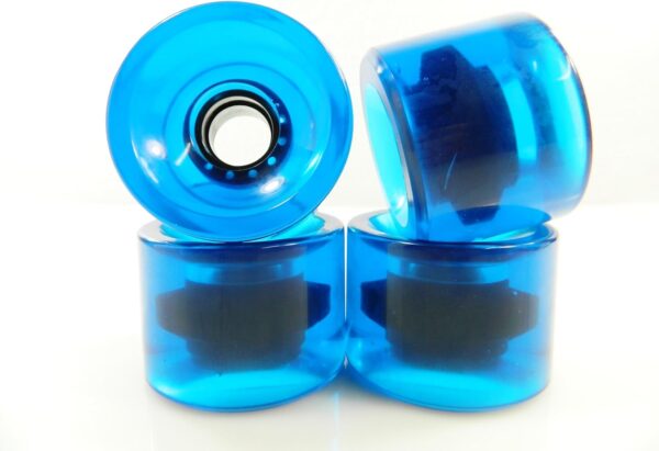 70mm Longboard Skateboard Wheels +  Bearings Spacers - Image 2