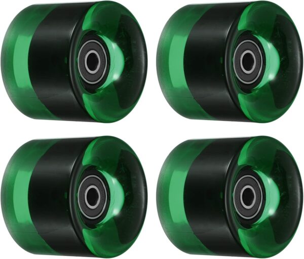 Longboard Wheels with Bearings , Street Wheels, for Skateboards  Wheel Replacement